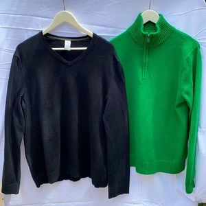 2/$45 men's gap sweater deal!